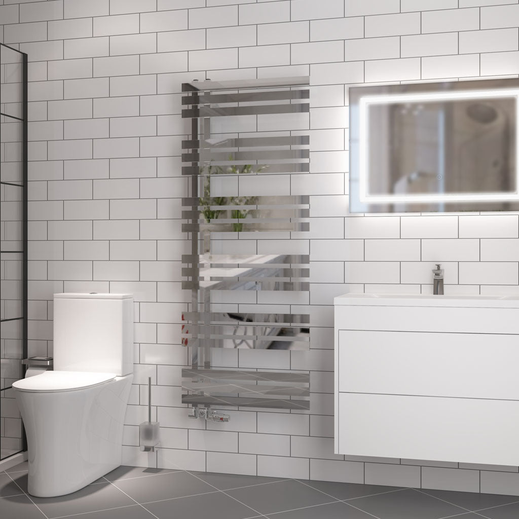 Eastbrook Hurley handdoekradiator 60x150 cm 750W Chroom