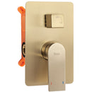 Inbouw regendoucheset Rea Verso Gold Brush  + BOX - View 2