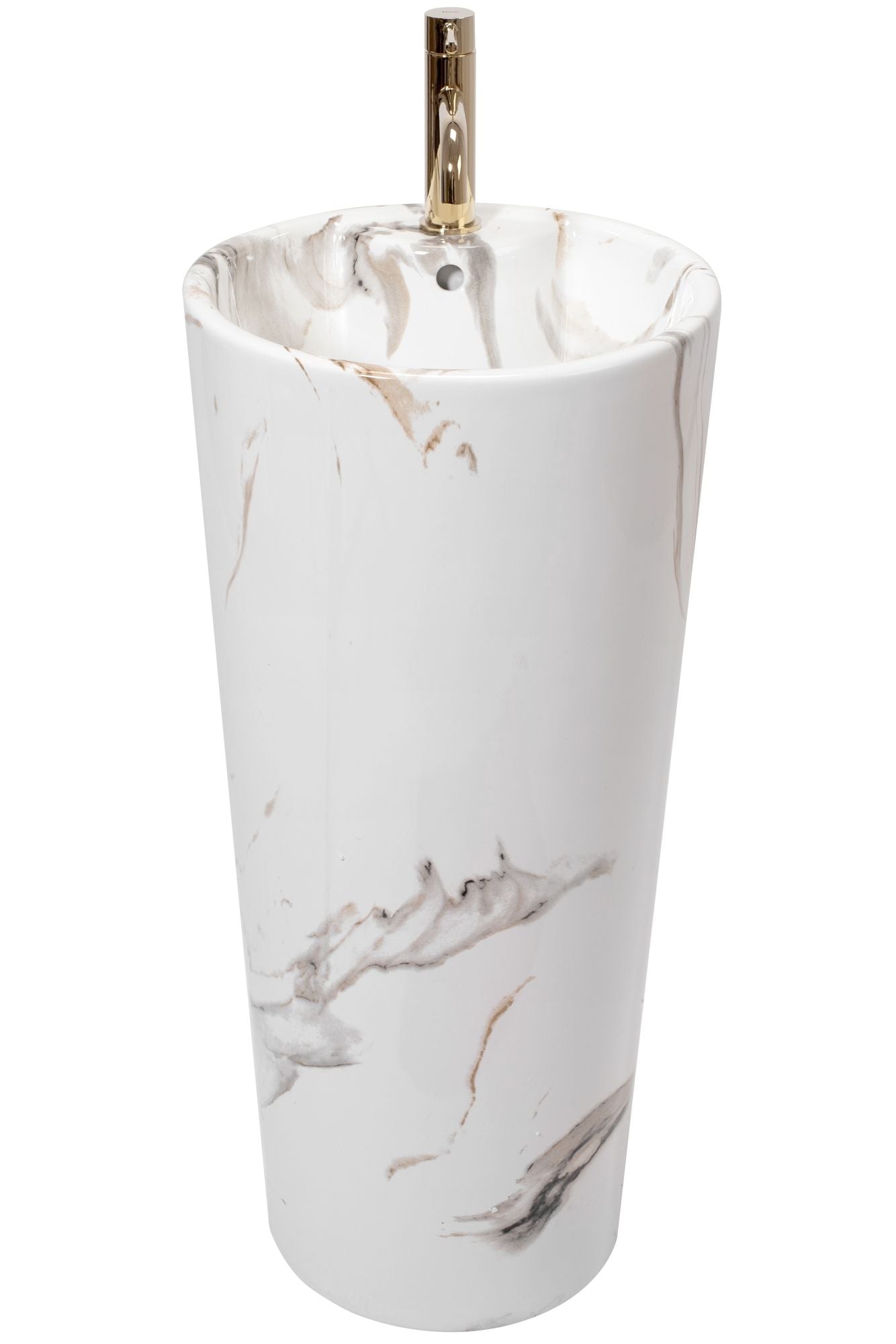 Vrijstaande wastafel Rea Blanka Marble