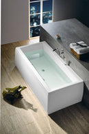 Ligbad Polysan CLEO  160x75x48cm Acryl Wit