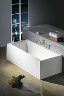 Ligbad Polysan CLEO  160x75x48cm Acryl Wit