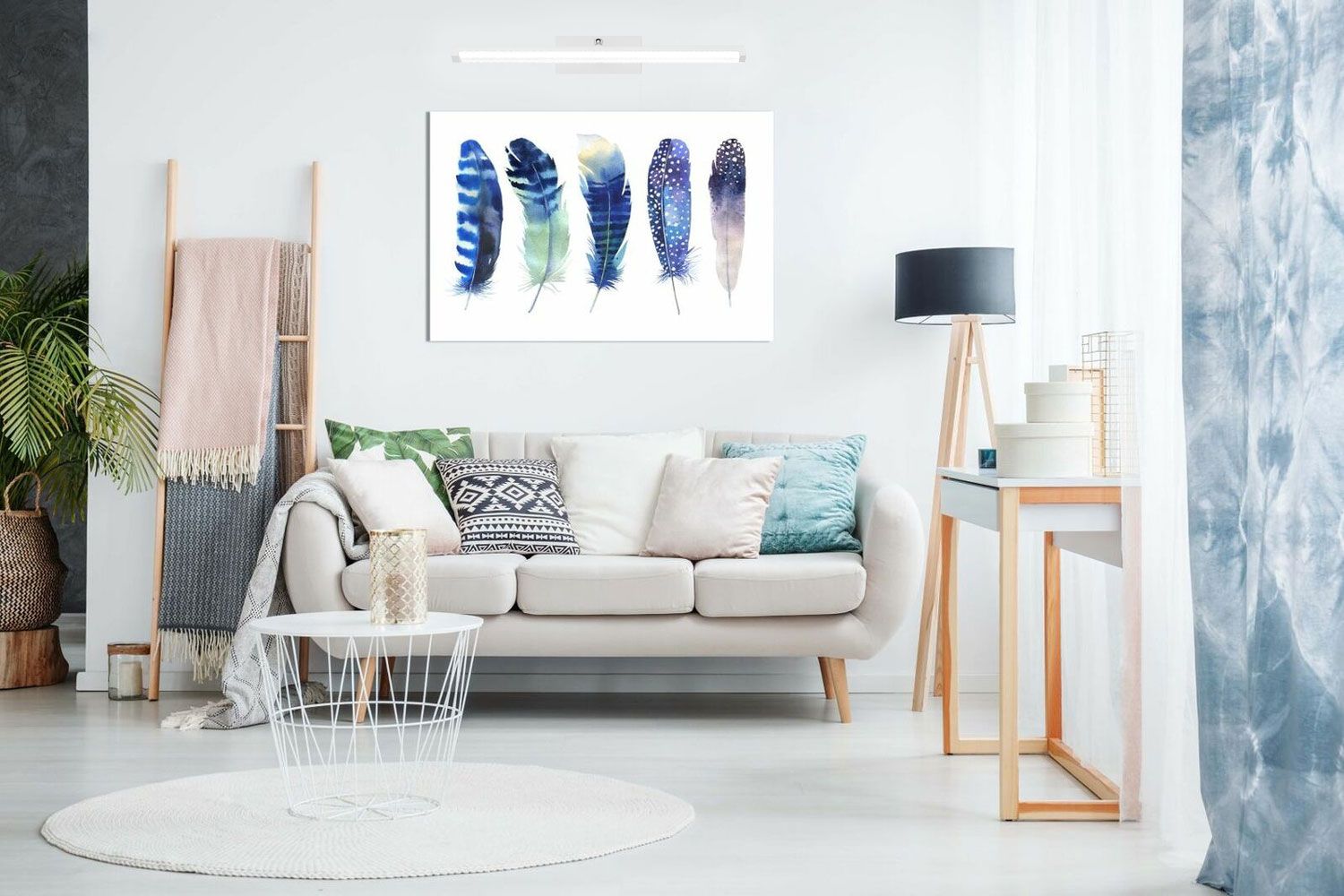 LED Badkamer Wandlamp Boven Spiegel 12W 50cm App374-1W Wit