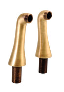 Badrand koppelingsset Antea 1/2" brons