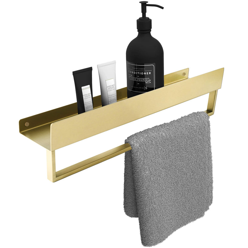 Badkamerplank SF01 45cm gold brush