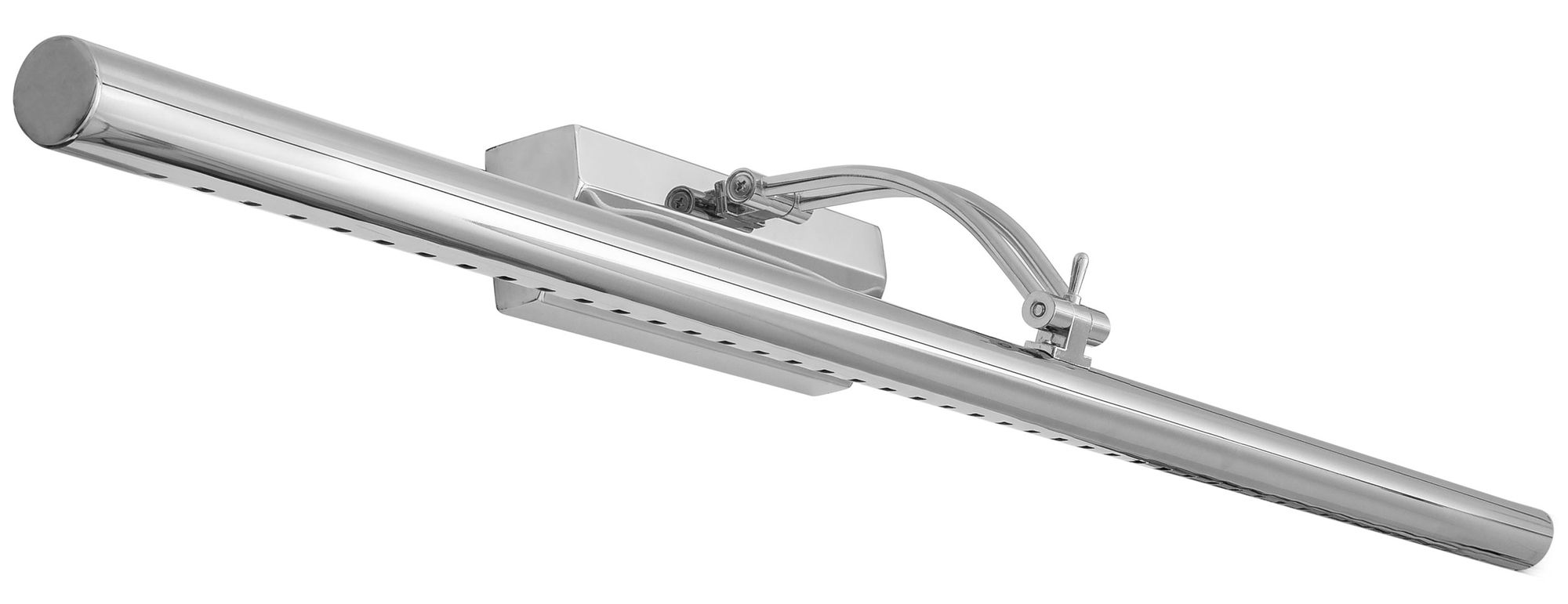 Wandlamp, Azuurblahawe leidde Boven een spiegel 7W 55cm App365-1W Chrome