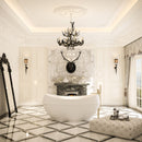 Adonis Vrijstaand Bad 1900×950 Wit Met Jets