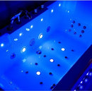 Tweepersoons Whirlpoolbad 160x84x56 Iris Wit