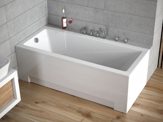 Acryl Rechthoekig Inbouw Ligbad Besco Modern