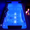 Tweepersoons Whirlpoolbad 160x84x56 Iris Wit