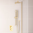 Eastbrook ronde inbouw regendouche set - geborsteld messing - foto 1
