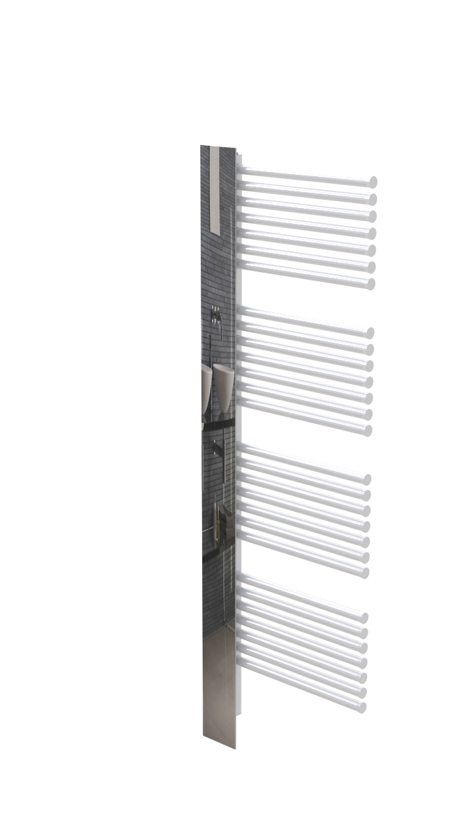 Bial Design Radiator A100 MIRROR Antraciet 530x1374