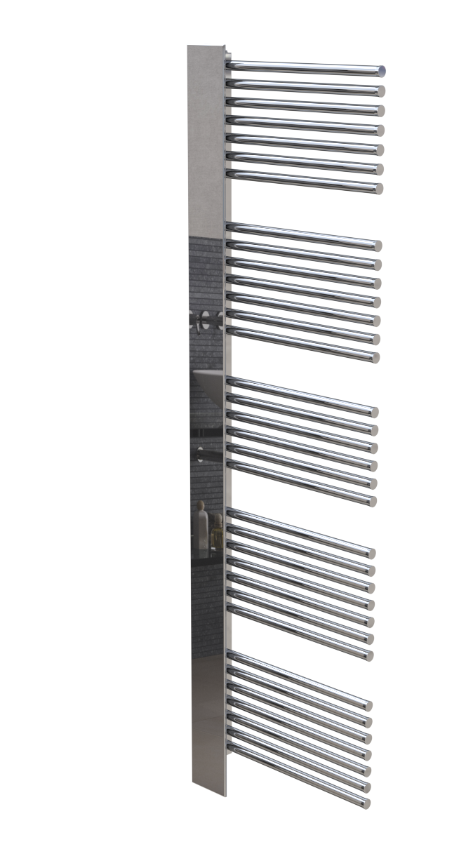 Bial Design Radiator A100 MIRROR Antraciet 530x1694