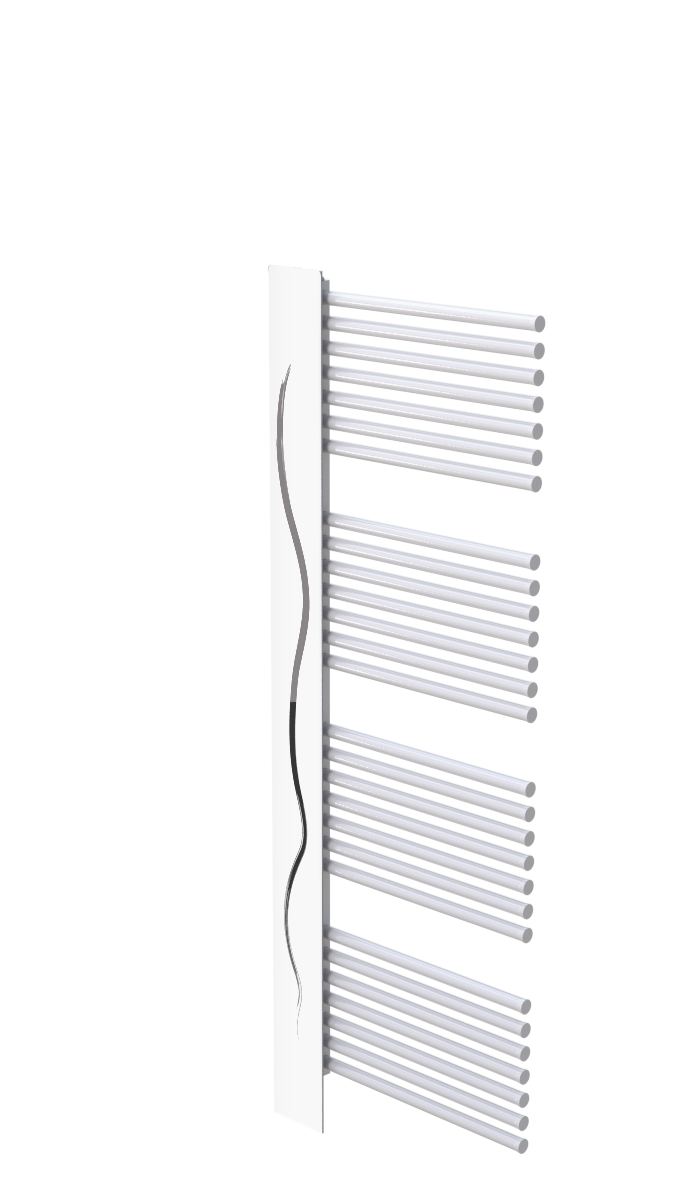 Bial Design Radiator A100 ZEN Wit  530x1374