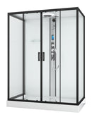 Gesloten Douchecabine Kitvrij NEW York 160x90x215 Mat zwart