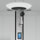 Gesloten Douchecabine Kitvrij NEW York 160x90x215 Mat zwart