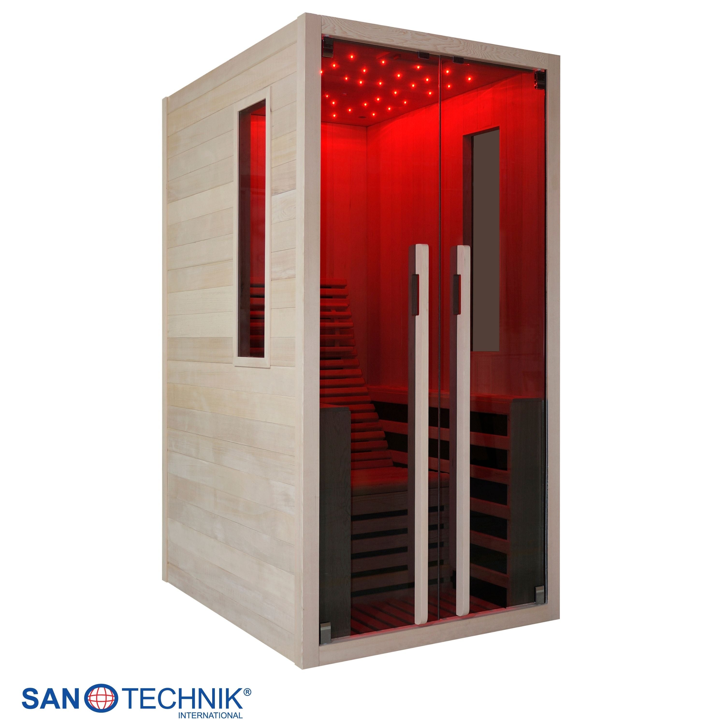 Sanotechnik Carbon 1 Infraroodcabine voor 1 persoon 100x130x195 cm