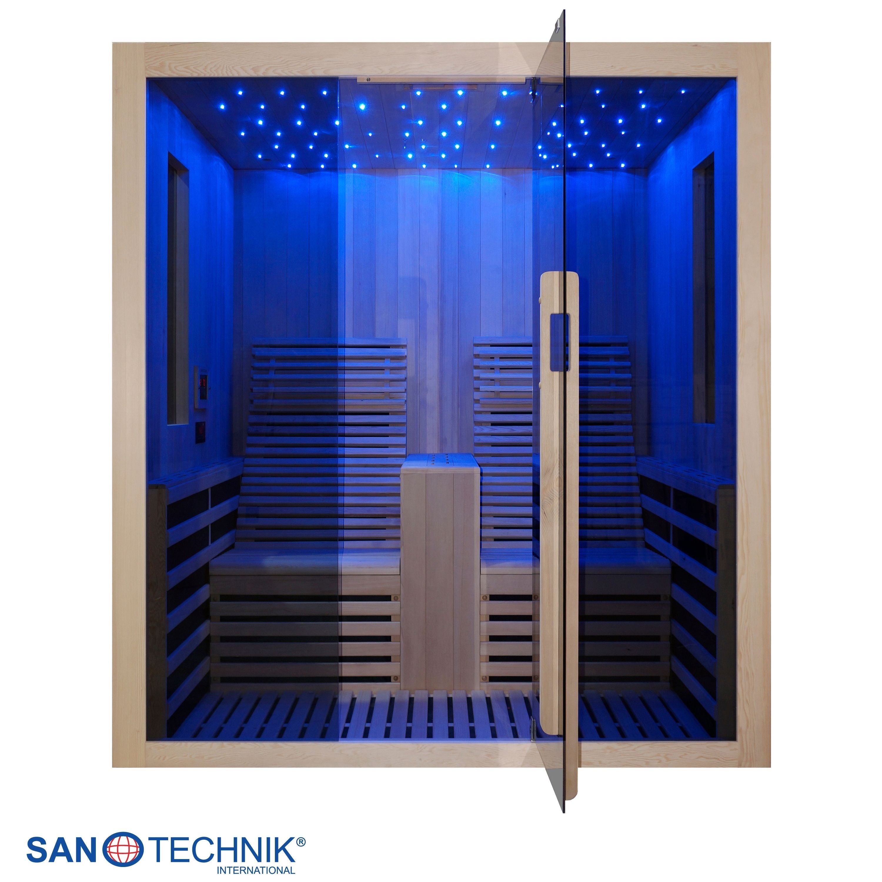 Sanotechnik Carbon 2 Infraroodcabine voor 2 personen 180x150x195 cm