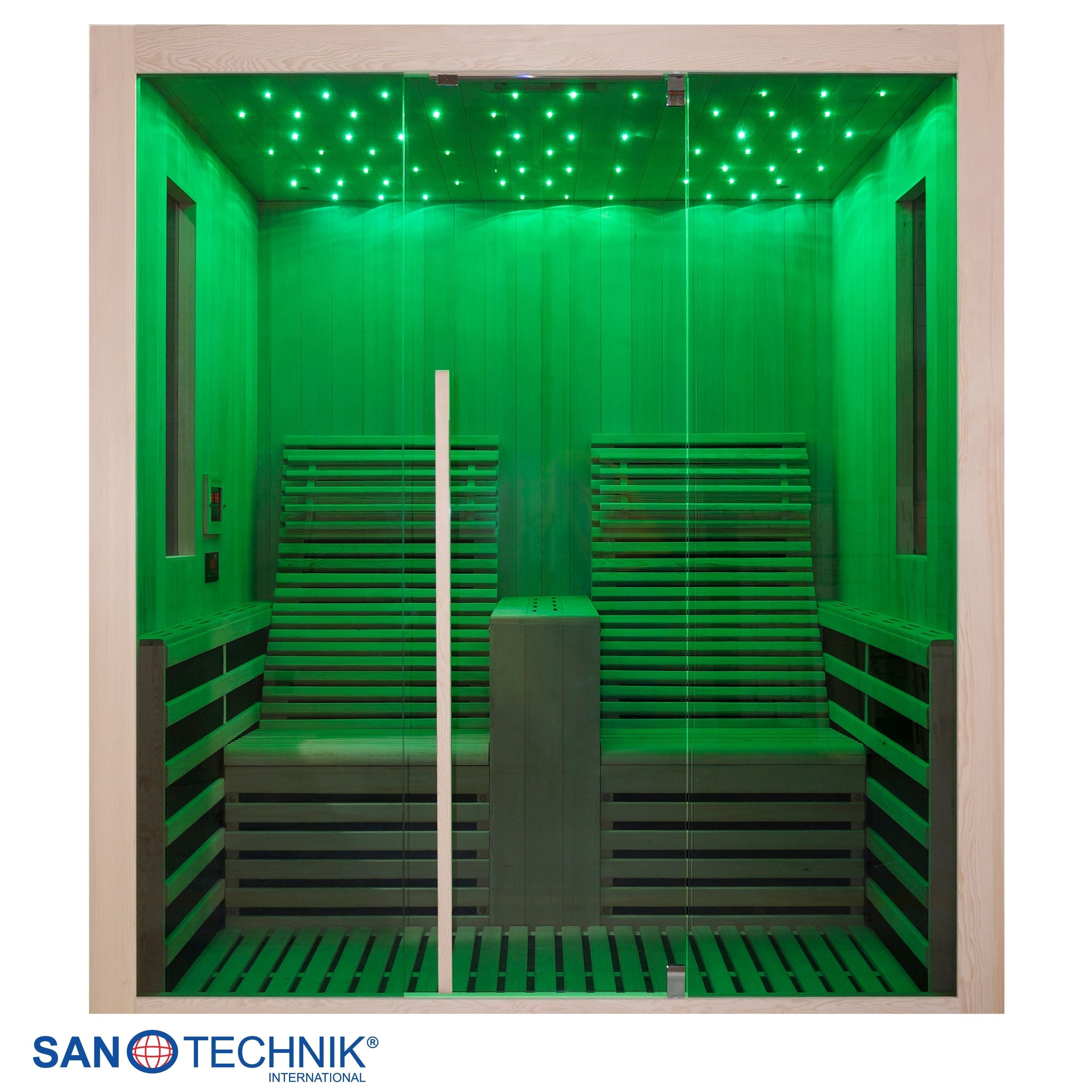 Sanotechnik Carbon 2 Infraroodcabine voor 2 personen 180x150x195 cm