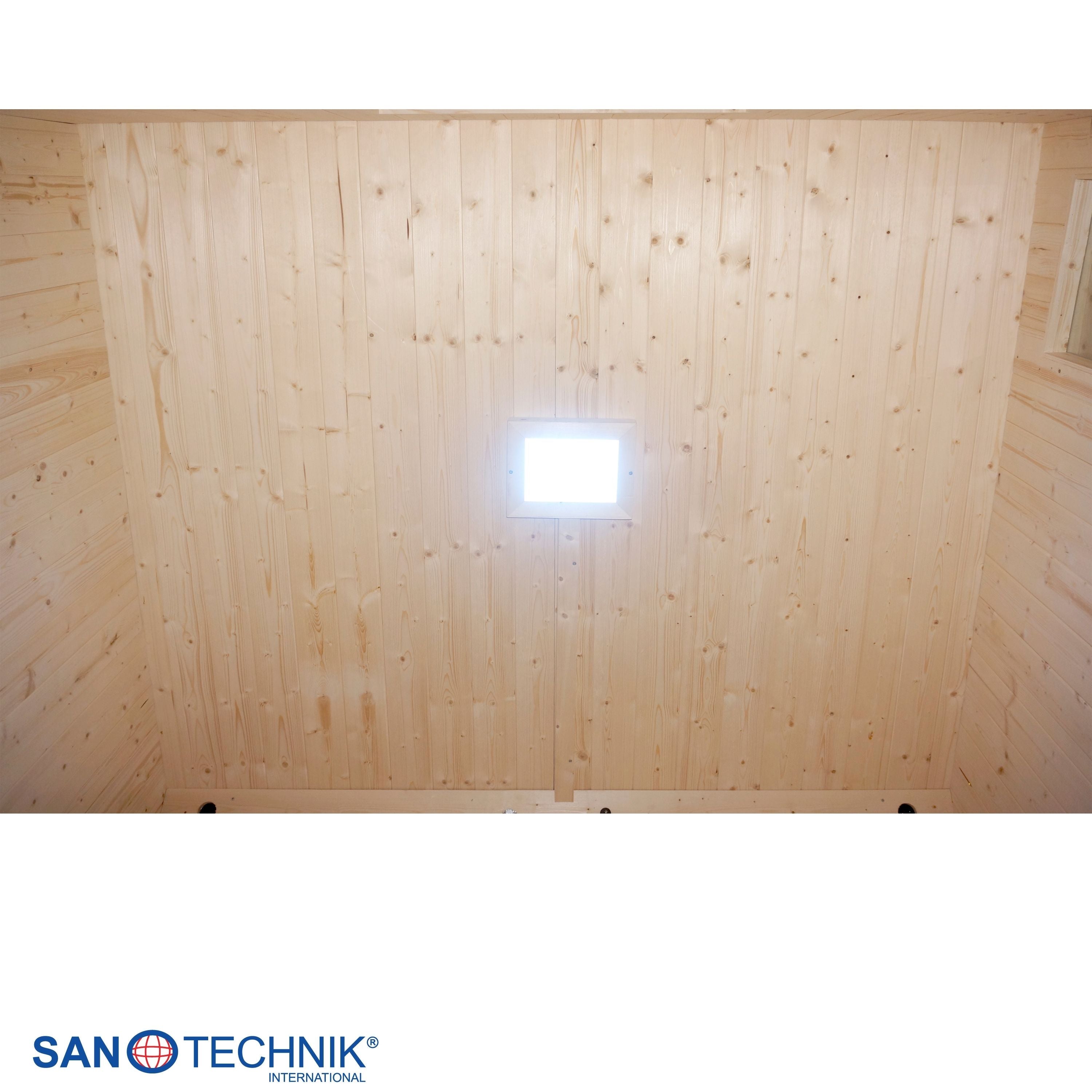 Sanotechnik Lahti Buitensauna voor 6 personen 200x180x200 cm
