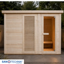 Sanotechnik Vaasa Buitensauna voor 6 personen 310x230x220 cm