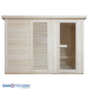 Sanotechnik Vaasa Buitensauna voor 6 personen 310x230x220 cm
