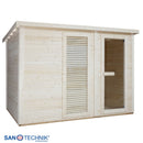 Sanotechnik Vaasa Buitensauna voor 6 personen 310x230x220 cm