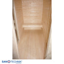 Sanotechnik Vaasa Buitensauna voor 6 personen 310x230x220 cm