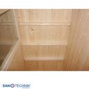 Sanotechnik Vaasa Buitensauna voor 6 personen 310x230x220 cm