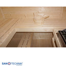 Sanotechnik Rauma Buitensauna voor 5 personen 460x230x220 cm