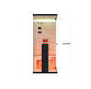 Infrarood sauna voor 1 persoon Billund 110x80x190cm 1350 Watt
