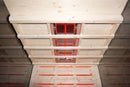 Infrarood sauna voor 1 persoon Billund 110x80x190cm 1350 Watt