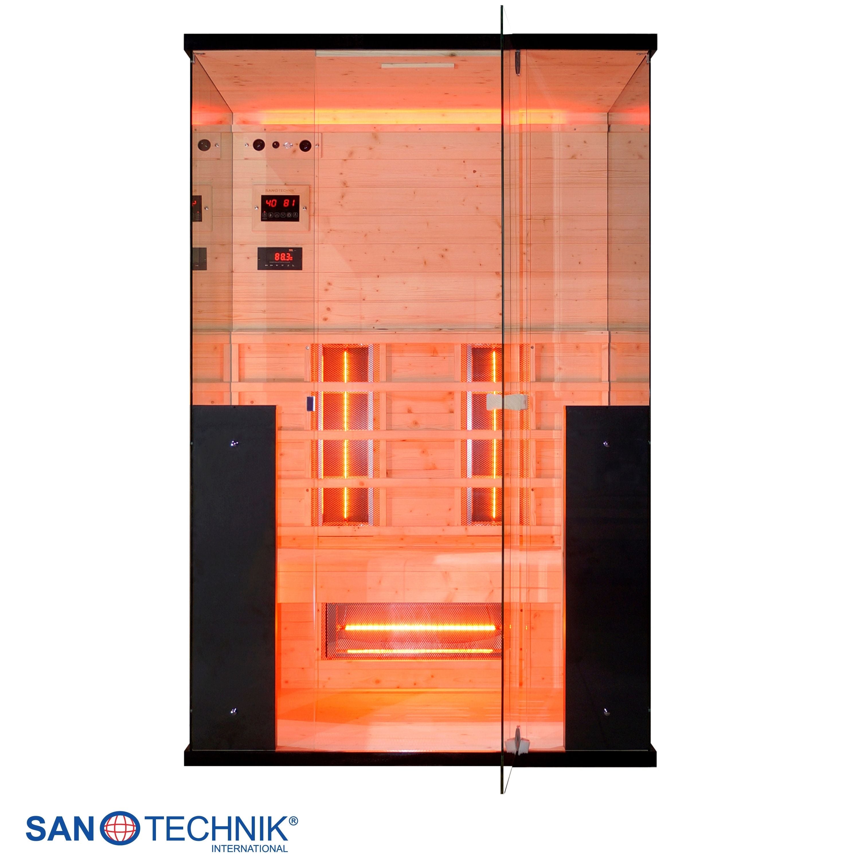 Sanotechnik Billund 2 Infraroodcabine voor 2 personen 125x100