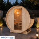 Sanotechnik Tromsö M Buitensauna voor 2 personen 190x120x190 cm