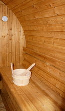 Houten Buitensauna Tromsö XL Barrelsauna 6 personen