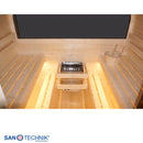 Sanotechnik Hanko Buitensauna voor 6 personen 210x180x210 cm