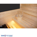 Sanotechnik Hanko Buitensauna voor 6 personen 210x180x210 cm