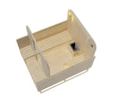 Sanotechnik Göteborg Buiten Sauna 4 Personen Sparrenhout 188,2x220x194 cm