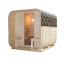 Sanotechnik Göteborg Buiten Sauna 4 Personen Sparrenhout 188,2x220x194 cm