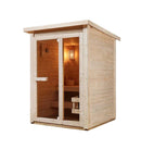 HELSINKI Buitensauna voor 2-3 personen, 165x175x218,9 cm