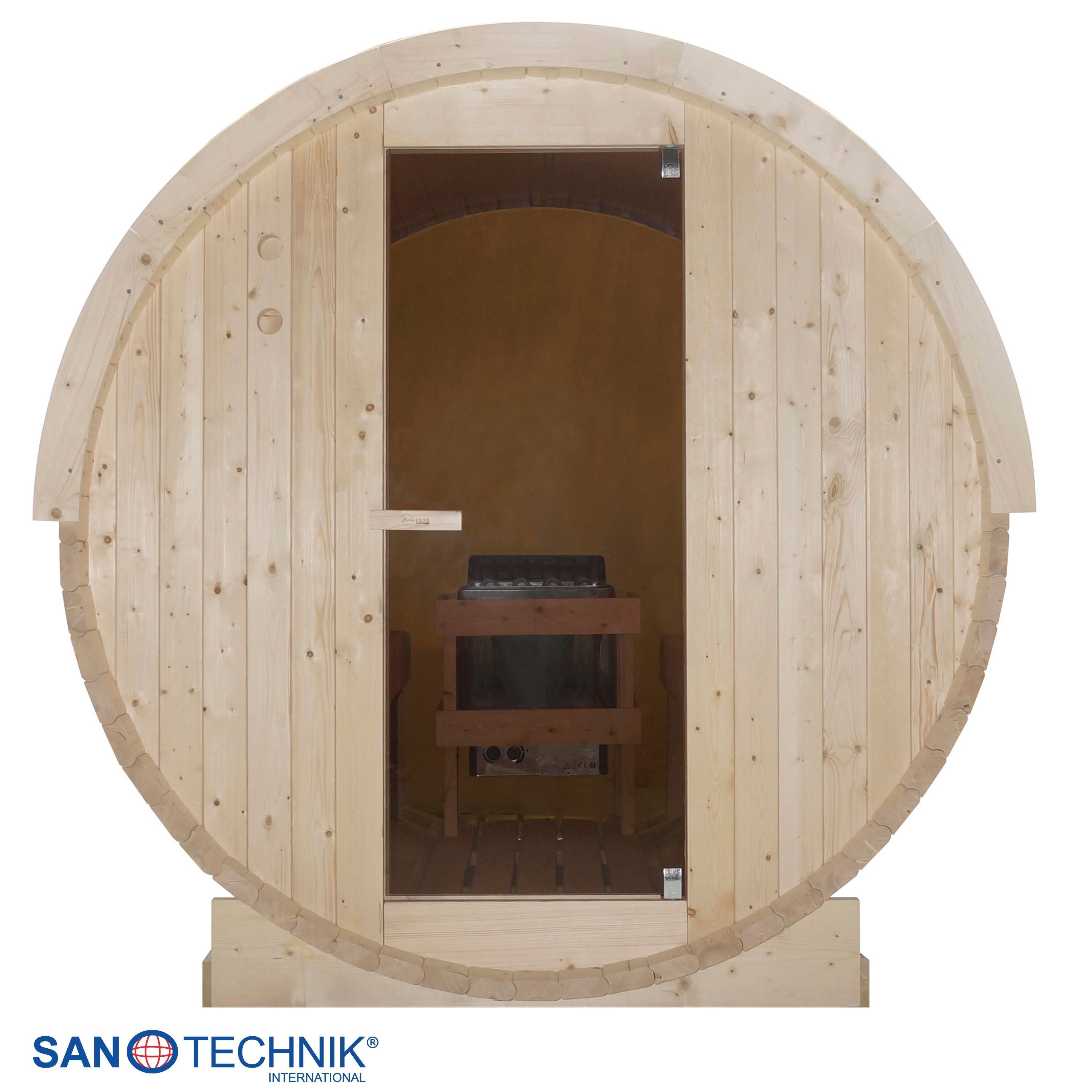 Sanotechnik Nyborg M Buitensauna voor 4 personen 195x205x195 cm