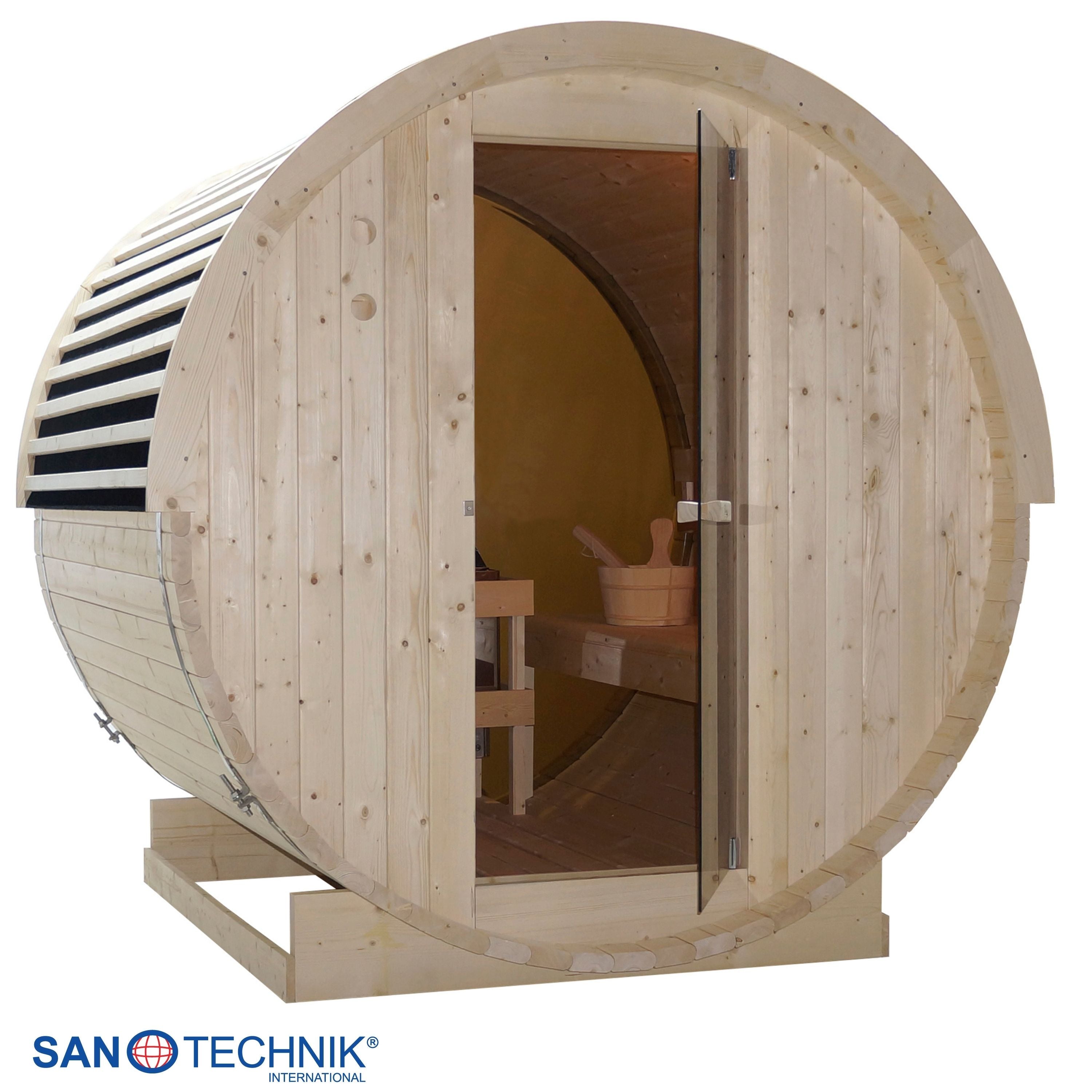 Sanotechnik Nyborg M Buitensauna voor 4 personen 195x205x195 cm