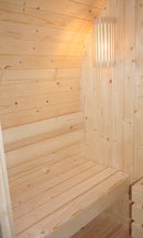 Sanotechnik Island L Buiten Sauna 2 Personen Sparrenhout 189x120x200 cm