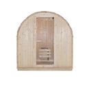Sanotechnik Island L Buiten Sauna 2 Personen Sparrenhout 189x120x200 cm