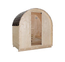 Sanotechnik Island L Buiten Sauna 2 Personen Sparrenhout 189x120x200 cm