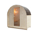 Sanotechnik Island L Buiten Sauna 2 Personen Sparrenhout 189x120x200 cm