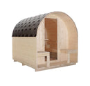 Sanotechnik Island XL Buiten Sauna 4 Personen Sparrenhout 189x220x200 cm