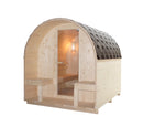 Sanotechnik Island XL Buiten Sauna 4 Personen Sparrenhout 189x220x200 cm