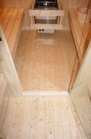 Sanotechnik Island XL Buiten Sauna 4 Personen Sparrenhout 189x220x200 cm