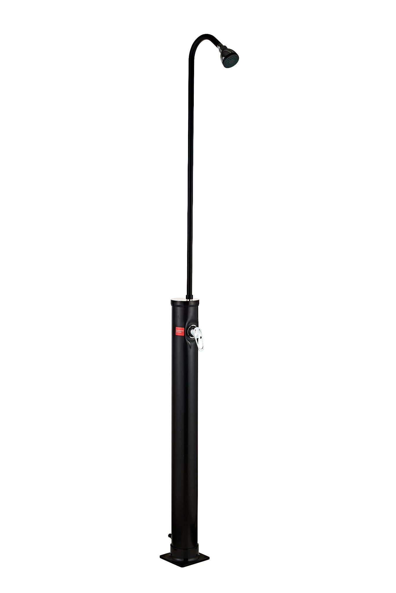 Sanotechnik Solar Buitendouche Rond Zwart 10L - Instapmodel Tuindouche