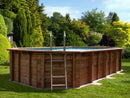 Interline Bali ovaal 840 x 490 x 136 cm half ingebouwd